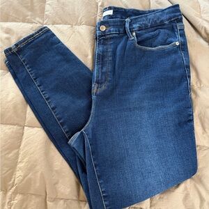 Good American Dark Blue Skinny Jeans